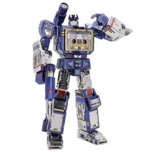 Mô hình kim loại lắp ráp 3D MU Transformers Soundwave Generation 1