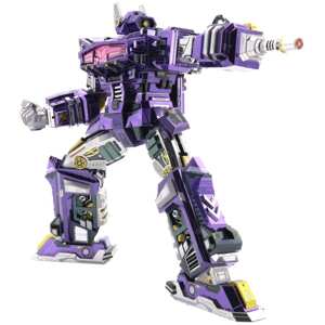 Mô hình kim loại lắp ráp 3D MU Transformers Shockwave Generation 1