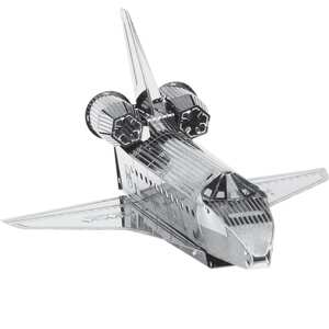 Mô hình kim loại lắp ráp 3D Nasa Shuttle Enterprise (Silver) – Metal Works MP138