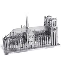 Mô hình kim loại lắp ráp 3D Notre Dame De Paris (Nhà Thờ Đức Bà) Metal Mosaic MP696