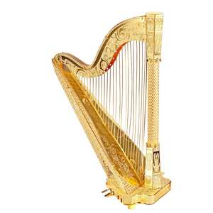 Mô hình kim loại lắp ráp 3D Piececool Đàn Hạc Harp