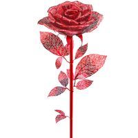 Mô hình kim loại lắp ráp 3D Piececool Bông Hồng Đỏ Red Rose