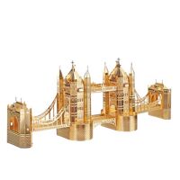 Mô hình kim loại lắp ráp 3D Tower Bridge (Cầu Tháp Luân Đôn) – Piececool