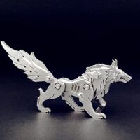 Mô hình kim loại lắp ráp 3D Wolf (Chó Sói) - Steel Warcraft SW023