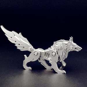 Mô hình kim loại lắp ráp 3D Wolf (Chó Sói) - Steel Warcraft SW023