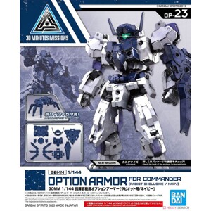 Mô hình lắp ráp 30MM Option Armor for Commander (Rabiot Exclusive/Navy) Bandai