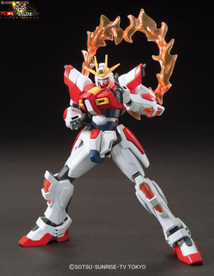 Mô hình lắp ráp Gundam Bandai HGBF Build burning