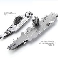 Mô hình lắp ráp kim loại Tàu sân bay USS Enterprise (CVN-65) Piececool P083-S