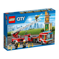 Mô hình Lego City Fire – Đầu máy cứu hỏa 60112