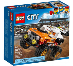 Mô Hình Lego City - Xe Bốn Bánh Biểu Diễn 60146 (91 Mảnh Ghép)