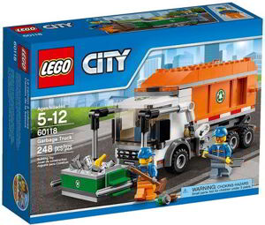 Mô hình LEGO City - Xe tải chở rác 60118