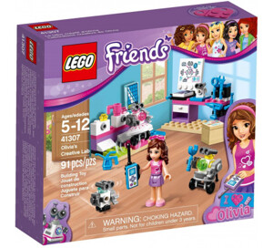 Mô Hình Lego Friends - Phòng Thí Nghiệm Của Olivia 41307 (91 Mảnh Ghép)