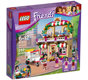 Mô Hình Lego Friends - Tiệm Bánh Pizza Heartlake 41311 (289 Mảnh Ghép)