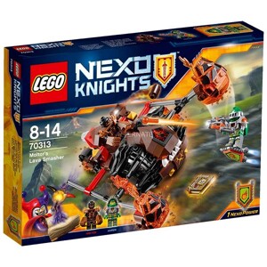 Mô hình LEGO Nexo Knights - Cỗ máy phá hủy của Moltor 70313 (187 mảnh ghép)