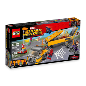 Mô hình Lego Super Heroes – Cuộc chiến hạ xe tải chở dầu 76067 (330 mảnh ghép)