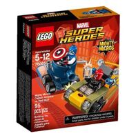 Mô Hình LEGO Super Heroes - Đội Trưởng Mỹ Đại Chiến Red S 76065