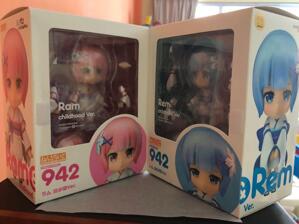 Mô hình Nendoroid 942 - Ram & Rem: Childhood Ver - anime Re: Zero