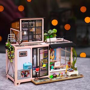 Mô hình nhà DIY Doll House Kevins Studio DG13 kèm đèn led