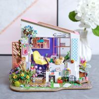 Mô hình nhà DIY Doll House Lilys Porch DG11 kèm Đèn LED