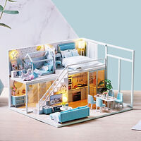 Mô hình nhà DIY Doll House Poetic Life Kèm Mica Chống bụi