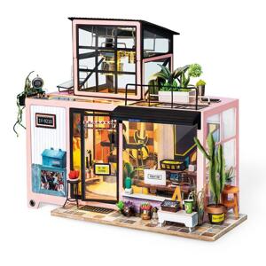 Mô hình nhà gỗ nhà búp bê Studio của Kelvin Robotime DiyMiniture