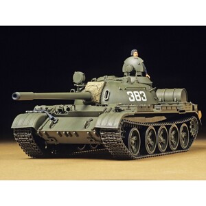 Mô hình quân sự 35257 RUSSIAN MEDIUM TANK T-55A TAmiya