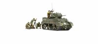 Mô hình quân sự 35313 1/35 M5A1 w/4 Figures Tamiya