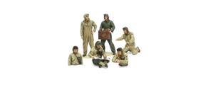 Mô hình quân sự 35347 1/35 US Tank Crew Euro Theater Tamiya