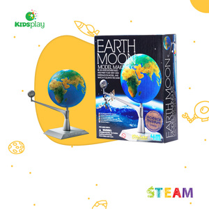 Mô hình trái đất mặt trăng Earth Moon - Đồ chơi khoa học vũ trụ