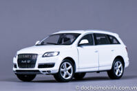 Mô hình tỷ lệ 1/18 màu trắng  xe Audi Q7 Welly