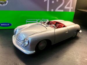 Mô hình xe 1948 Porsche 356 No. 1 Roadster 1:24 Welly-FX