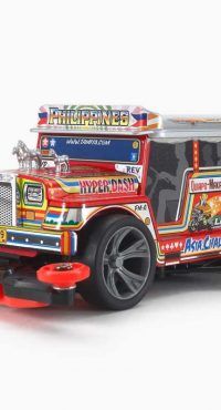 Mô hình xe đua Mini 4WD 1/32 Mini 4WD Dyipne Jeepney 18717