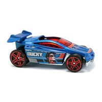 Mô hình xe Hot Wheels Captain America Riveted