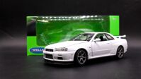 Mô hình xe Nissan Skyline GT-R R34 1:24