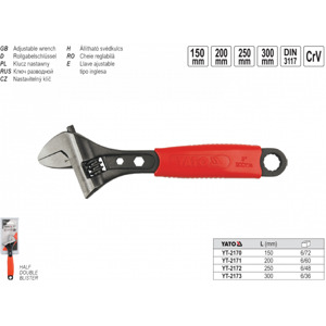 Mỏ lết cán bọc nhựa hệ mét YT-2173, 310mm