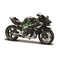 Mô tô Kawasaki Ninja H2 R tỉ lệ 1:18 Maisto MT39300-15931