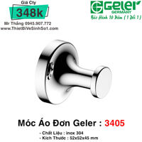 Móc áo inox 304 GELER 3405