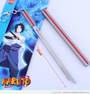 Móc khóa kiếm Sasuke (truyện Naruto) 17cm