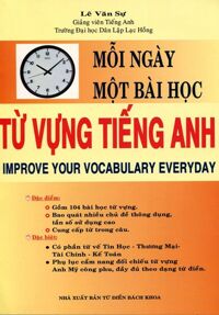 Mỗi ngày một bài học từ vựng Tiếng Anh