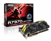 Card đồ họa (VGA Card) MSI R7970 Lightning - Radeon HD 7970, GDDR5, 3GB, 384 bits, PCI E 3.0