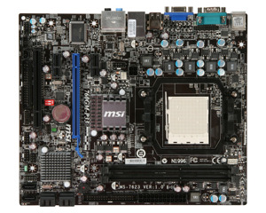 Bo mạch chủ - Mainboard MSI 760GM-P33 - Socket AM3, AMD 760G/SB710, 2 x DIMM, Max 8GB, DDR3