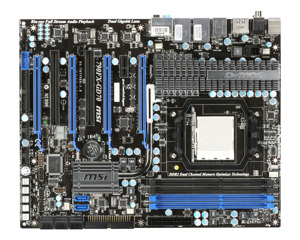 Bo mạch chủ - Mainboard MSI 790FX-GD70 - Socket AM3, AMD 790FX/SB750, 4 x DIMM, Max 16GB,  DDR3