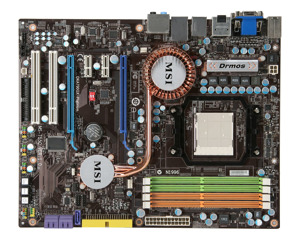 Bo mạch chủ - Mainboard MSI DKA790GX PLATINUM - Socket AM2, AMD 790GX/SB750, 4 x DIMM, Max 8GB, DDR2