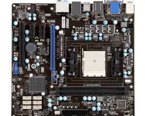 Bo mạch chủ - Mainboard MSI FM2-A75MA-E35 - Socket FM2, AMD A75, 2 x DIMM, Max 32GB, DDR3