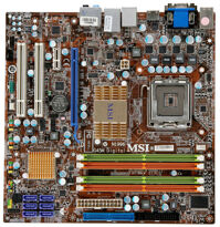 Bo mạch chủ - Mainboard MSI G45M Digital - Socket 775, Intel G45/ICH10/ICH10R, 4 x DIMM, Max 16GB, DDR2