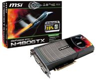 Card đồ họa (VGA Card) MSI N480GTX-M2D15 - NVIDIA GeForce GTX480 , GDDR5, 1.5MB , 384-bit, PCI E 2.0