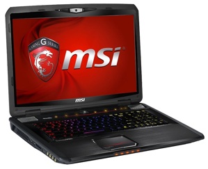 Laptop MSI GT70 2OC-65US Core i7-4700MQ, 2.4Ghz, 8GB RAM, 1TB, 3G Geforce GTX770M, 17.3" Full HD, Window8