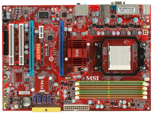 Bo mạch chủ - Mainboard MSI K9A2 CF - Socket AM2, AMD 790X/SB600, DDR2, 4 x DIMM,  Max 8GB