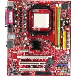 Bo mạch chủ - Mainboard MSI K9N6PGM2-V - Socket AM2+/AM2, NVIDIA MCP61P, 2 x DIMM, Max 8GB, DDR2