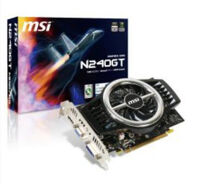 Card đồ họa (VGA Card) MSI N240GT-MD1G/D5 - NVIDIA GeForce GT240, GDDR5, 1GB, 128bits, PCI Express x16 2.0